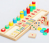 Children's rainbow donut Montessori, teaching aids, training, early education