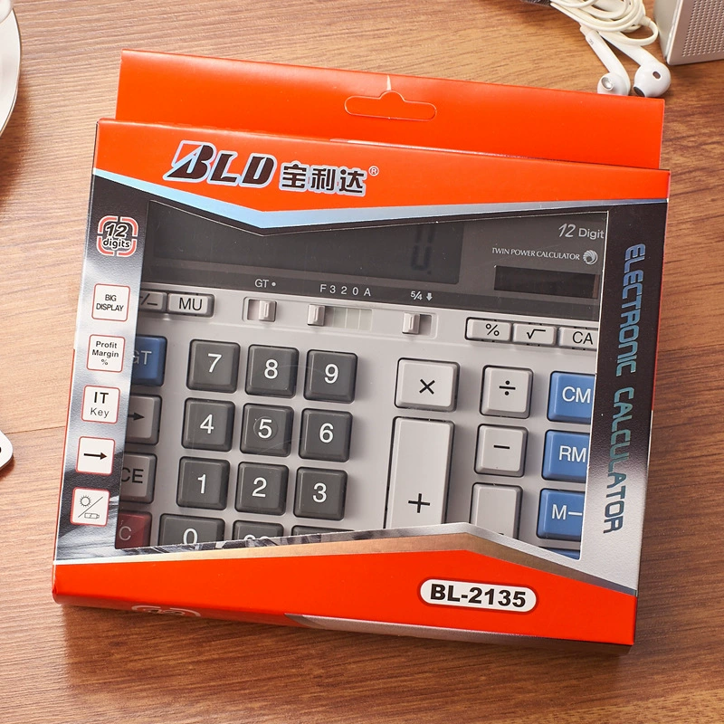 Студент-конкретных солнечных бизнес Калькулятор настольный офисный калькулятор 2135