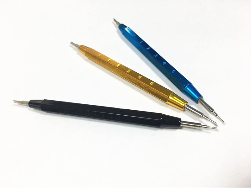 钟表维修工具生耳批 拆装表耳 全金属 钟表维修工具 带刻度生耳批