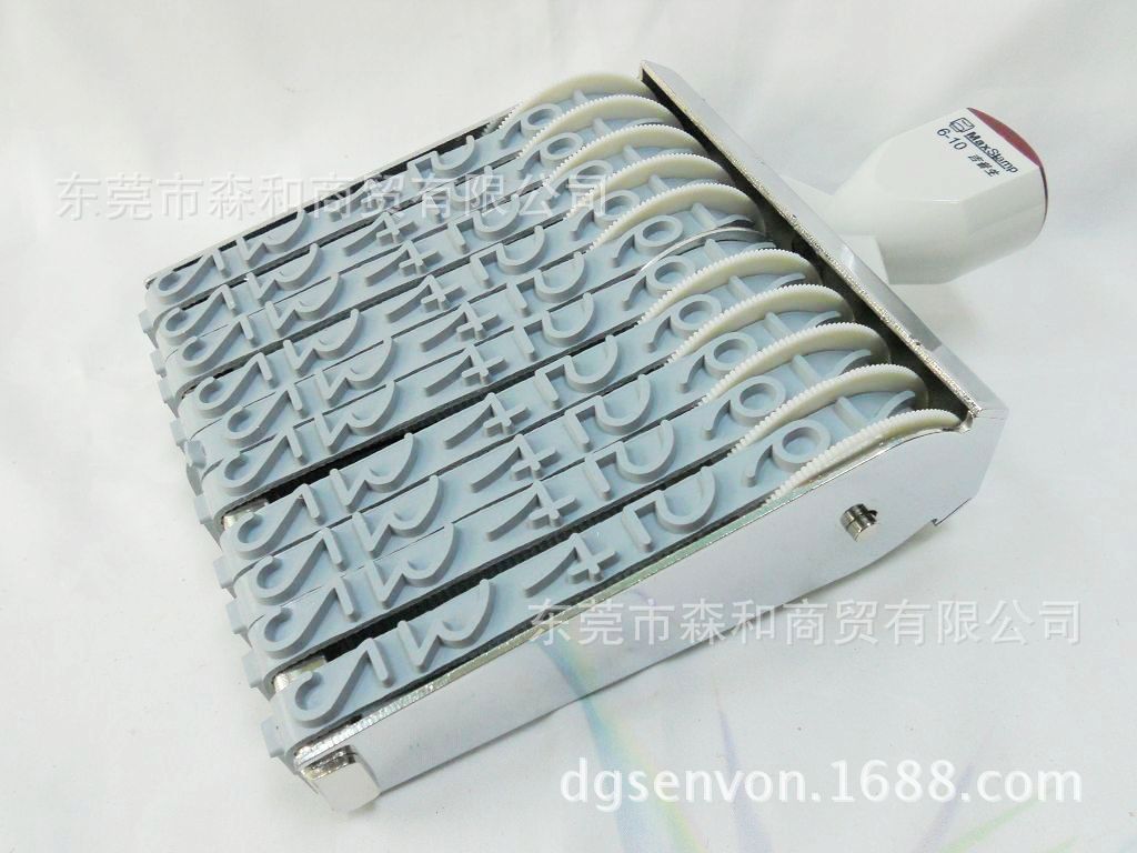 ��ƷMaxStampӡ�£�6-10#�ָ�18MM8λ��������Ƥ��ӡ����