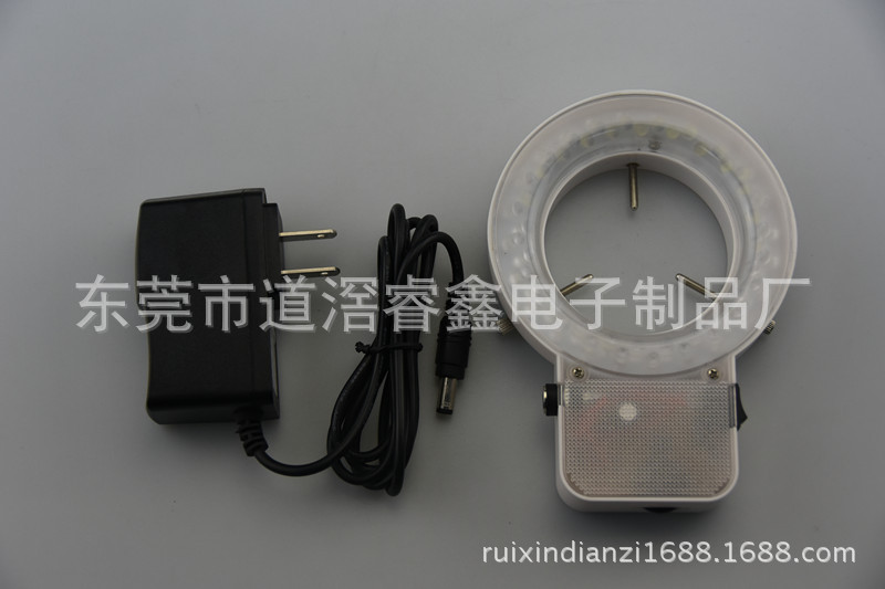 厂家直销内径61mmLED一体显微镜可调光源环形灯TY-F61-48外接