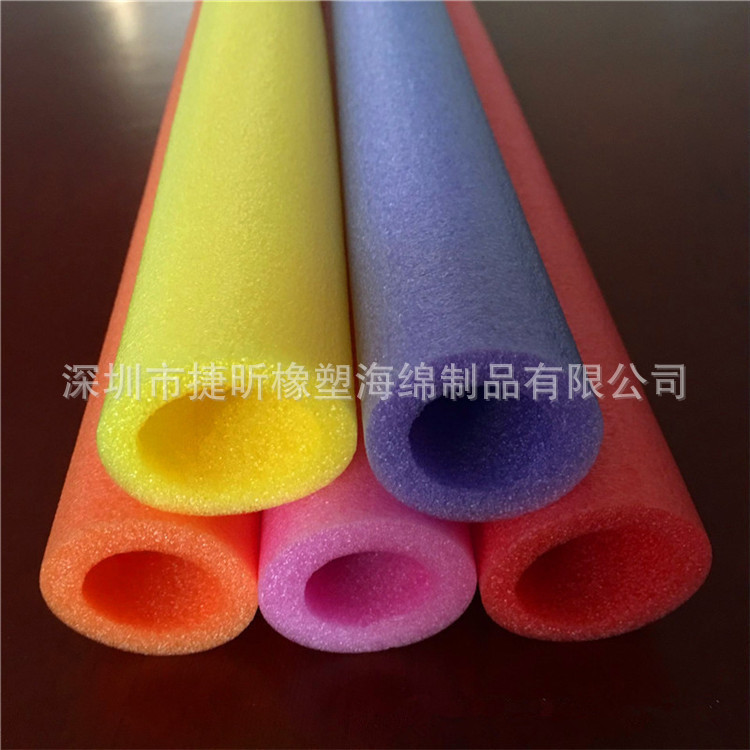发泡厂家批发珍珠棉空心管 圆形泡沫防撞儿童保护条珍珠棒