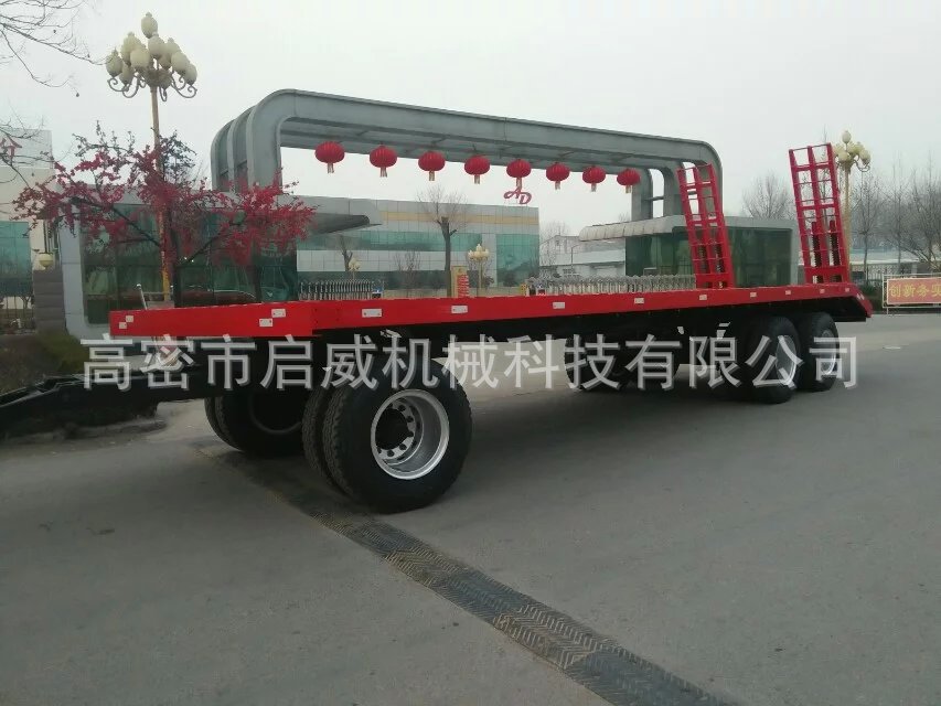 50吨挖掘机拖车  大型压路机拖车厂家供应   钩机全挂拖车