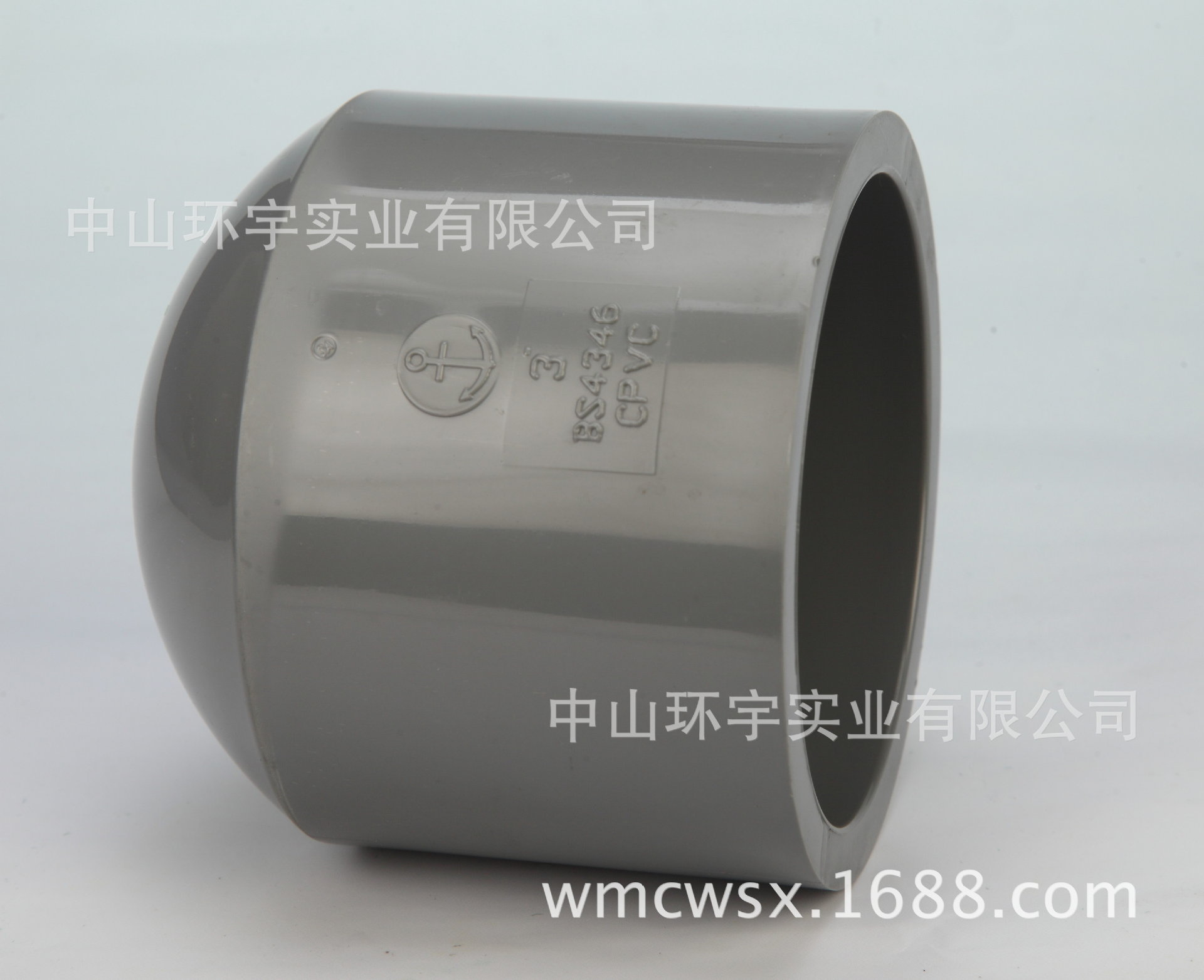 塑料管件 喉帽管堵美标CPVC耐高温管材 工业专用塑料硬质管材