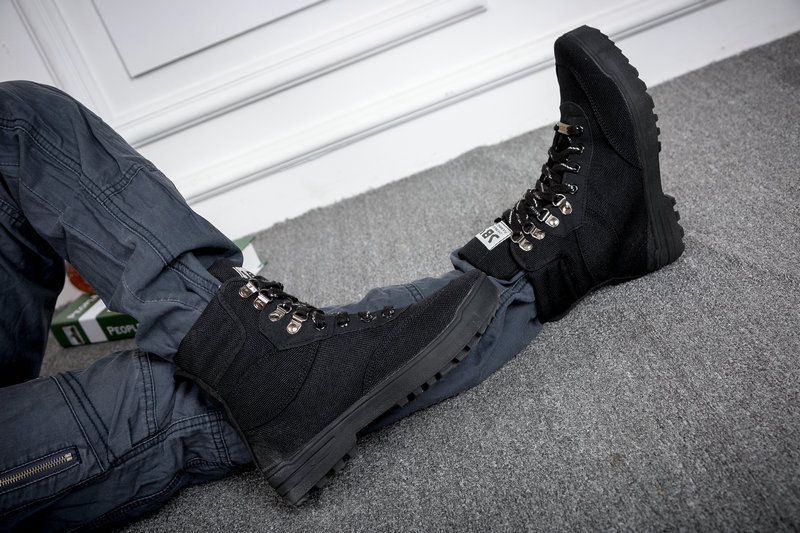 Bottes militaires en toile - porter - Ref 1397086 Image 20