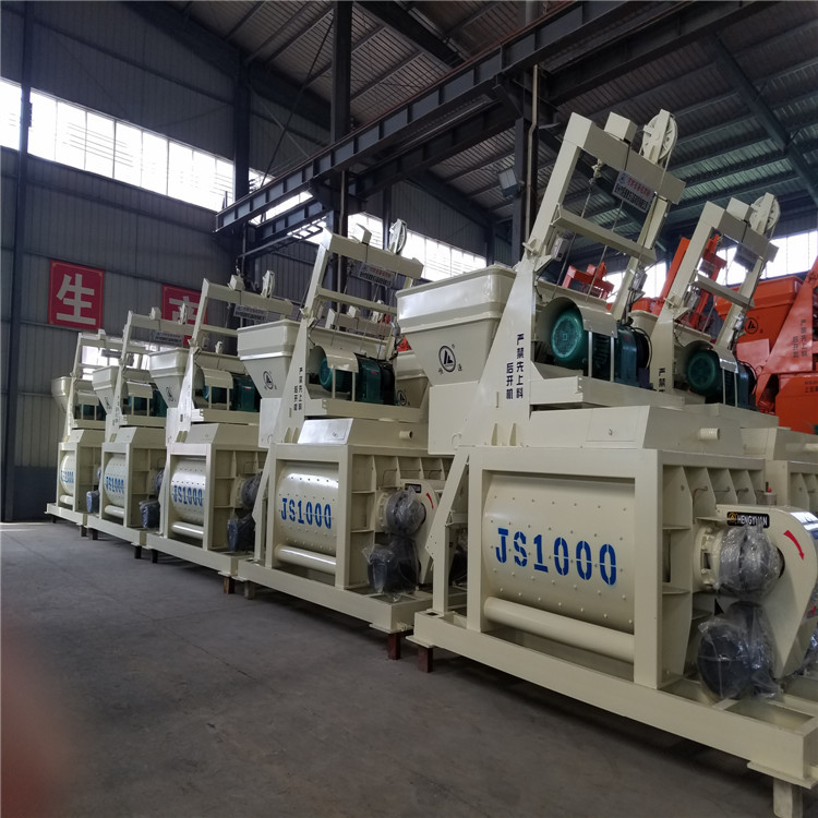 濮阳JS1000混凝土搅拌站 HZS50工程混凝土搅拌站成套设备价格