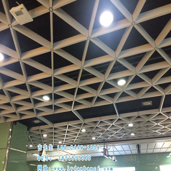 型材铝格栅 铝合金焊接格栅