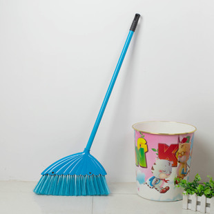 Ten Yuan Three Sample Daily Department Store Wholesale Plastic Broom Cleaning Broom Plastic Broom