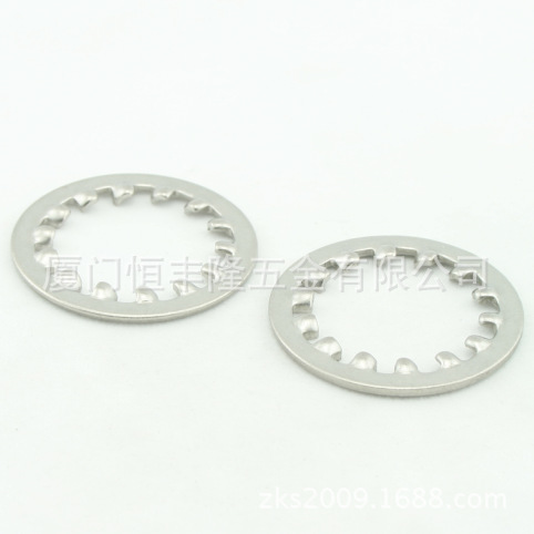 304不锈钢DIN6797J 内齿锁紧垫圈 INT TOOTH LOCK WASHERS