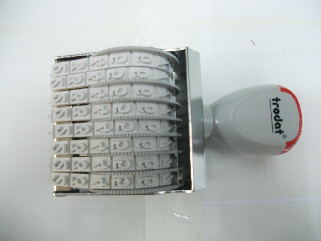 ��Ʒ׿��1578ӡ�� �ָ�7MM 8λ����ӡ�� Trodat �ɵ�ת�������� 