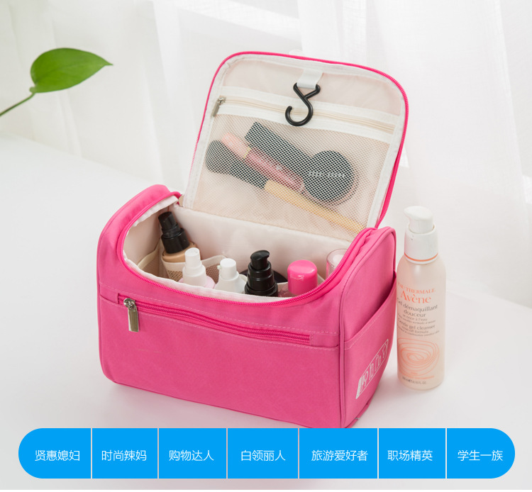 200g Weight Pink, Purple, Red, Green, Black Color Large-capacity Camouflage Wash Bag Wholesale Nihaojewelry 1