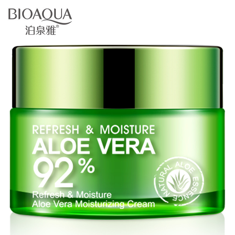 Poquanya Aloe Vera Essence Cream Moisturizing And Oil Control Aloe Vera Cream Wholesale Winter Skin Care Products Send Hand Cream