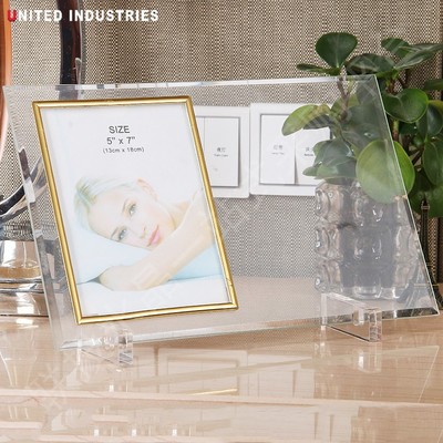 厂家直销水晶玻璃相框6寸7寸创意影楼照片相框亚克力相架可定制