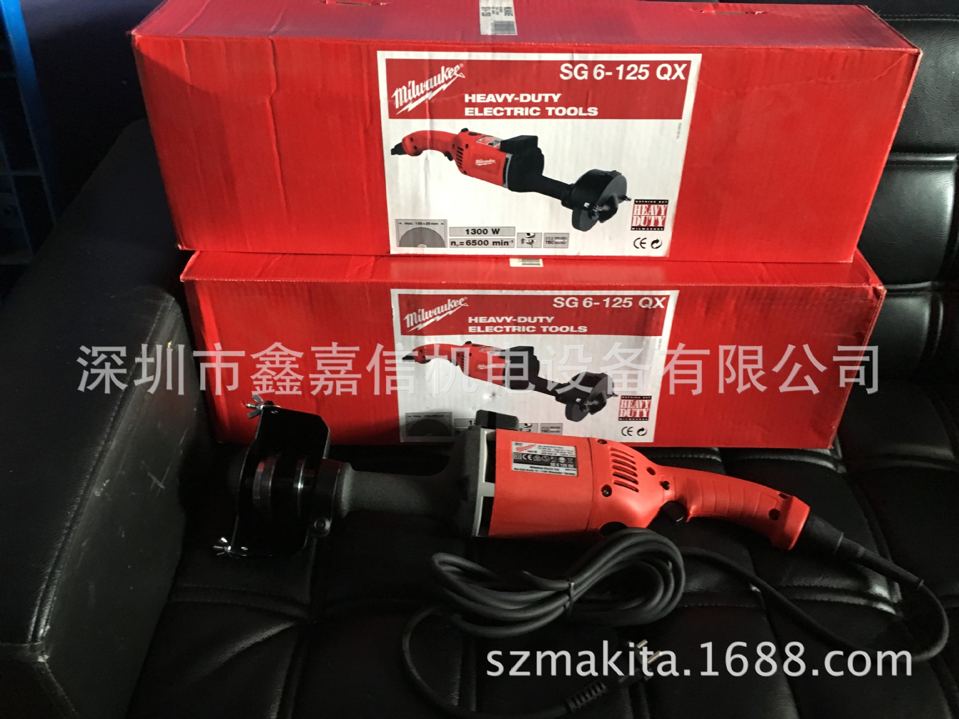 SG6-125QX 特价现货 批发美国 milwaukee米沃奇 直向砂轮机