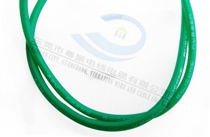 Cable de silicona extra suave 9AWG verde