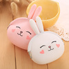 Cartoon silica gel wallet, cute rabbit, small bag, key bag, South Korea