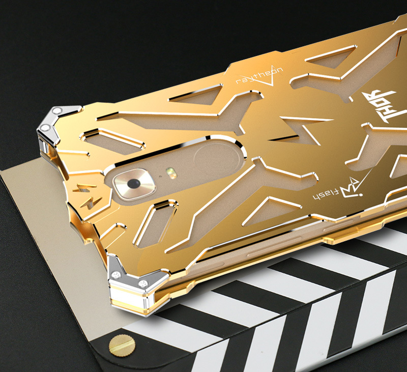 SIMON THOR Aviation Aluminum Alloy Shockproof Armor Metal Case Cover for Gionee M6 Plus & Gionee M6