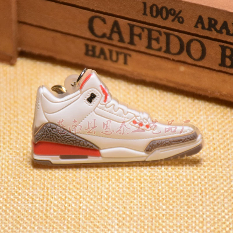 [Качественное подтверждение air jordan AJ3 3 ключодержатель]
