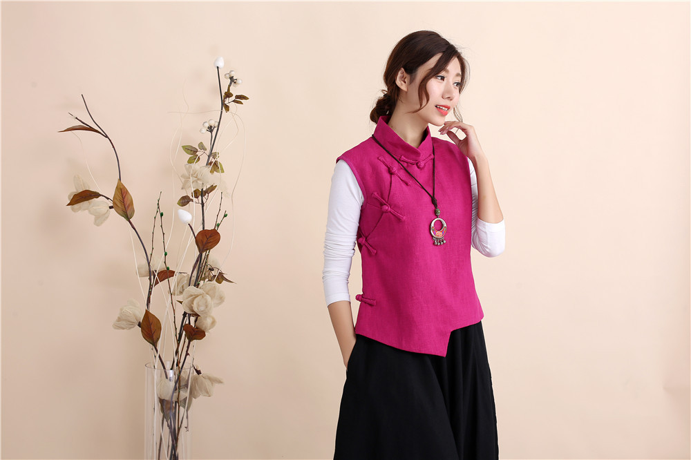 Gilet femme MA FAN TISSU en Chanvre - Ref 3316987 Image 68