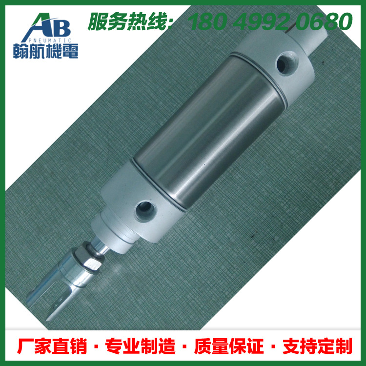 不锈钢迷你气缸 食品机械气缸 304食品级不锈钢轴