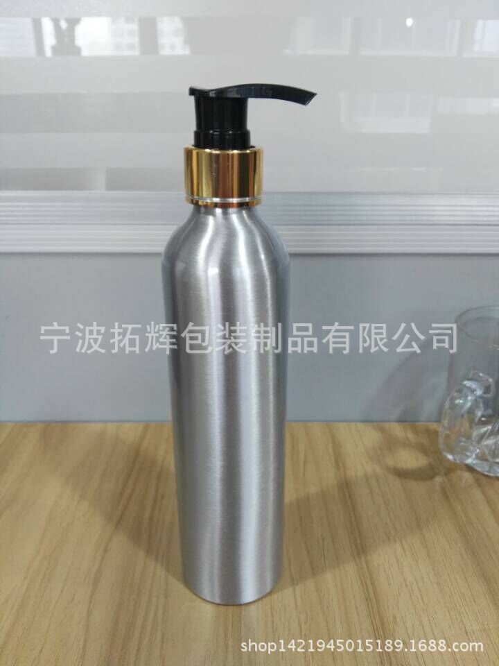 厂家专业生产250m螺纹喷雾香水瓶 美发 化妆 护肤品 铝瓶 铝罐