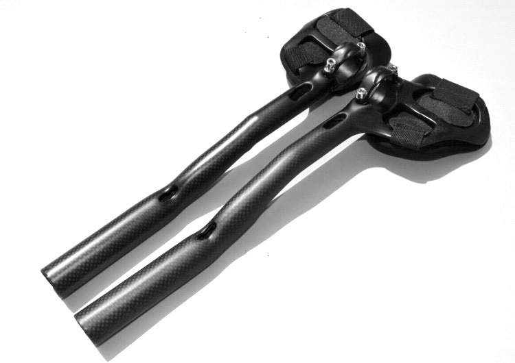 Bicycle Carbon TT/Time Trial Handlebar Fixed Gear Track Bike Bar Ends