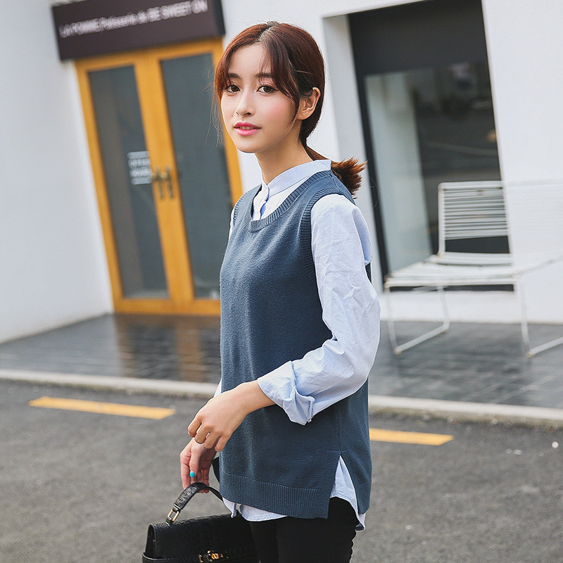 Gilet femme en Mélange de laine - Ref 3318229 Image 9