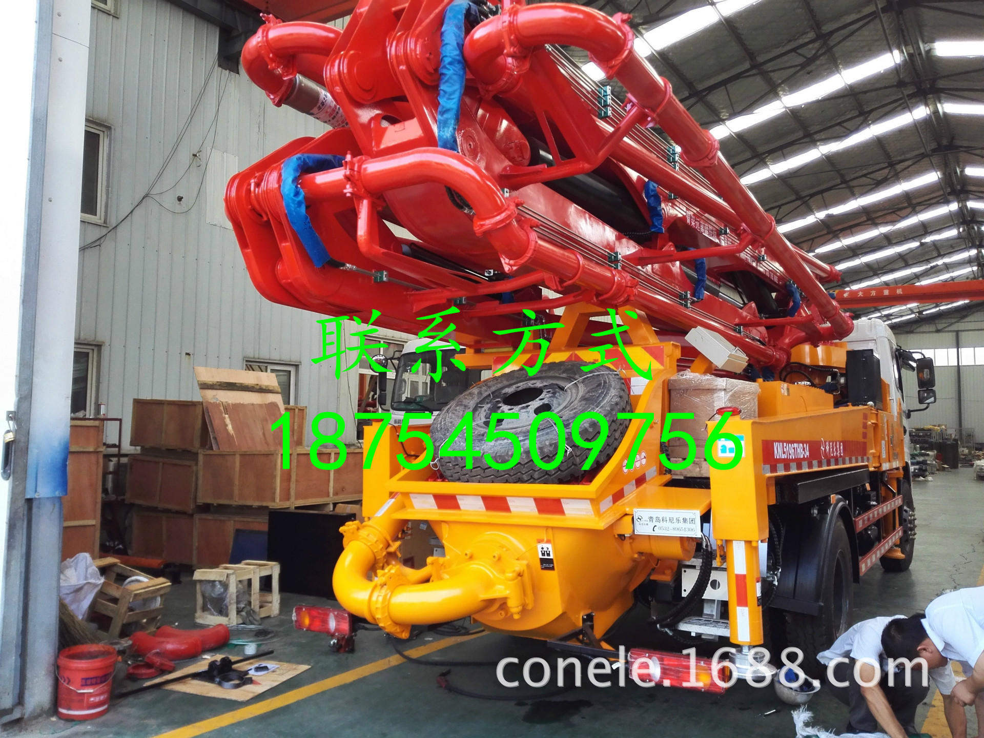 强烈推荐中小型混凝土泵车混凝土臂架泵车 34/35米臂架泵车 天泵