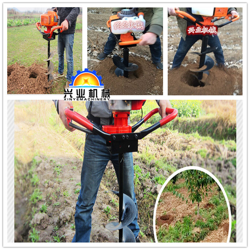 大马力钻眼机 电动钻眼机型号齐全 大棚立杆挖坑机?