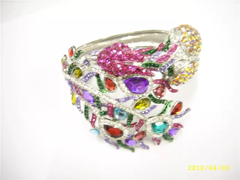 Professional enamel, metal accessory, bracelet, ring