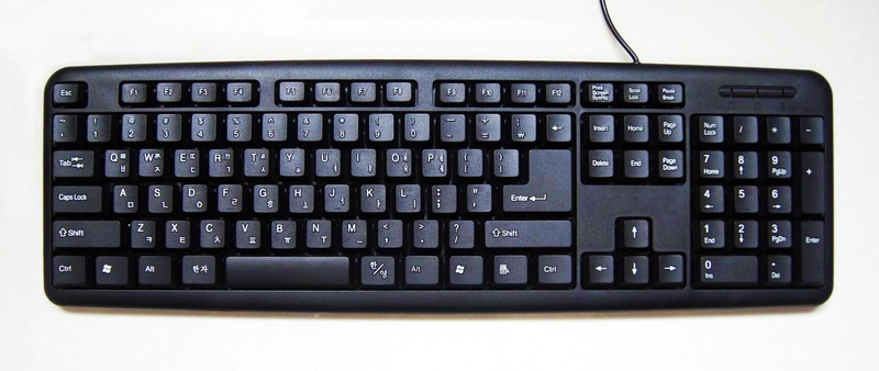keyboard factory korean keyboard export Korea USB PS/2 keyboard korean keyboard