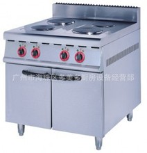 【佳斯特】ZH-TE-4四頭電煮食爐連櫃座(圓板)