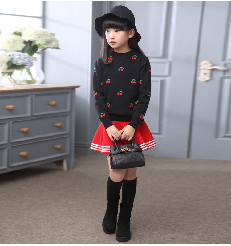 Jupe fillette en laine - Ref 2050169 Image 37