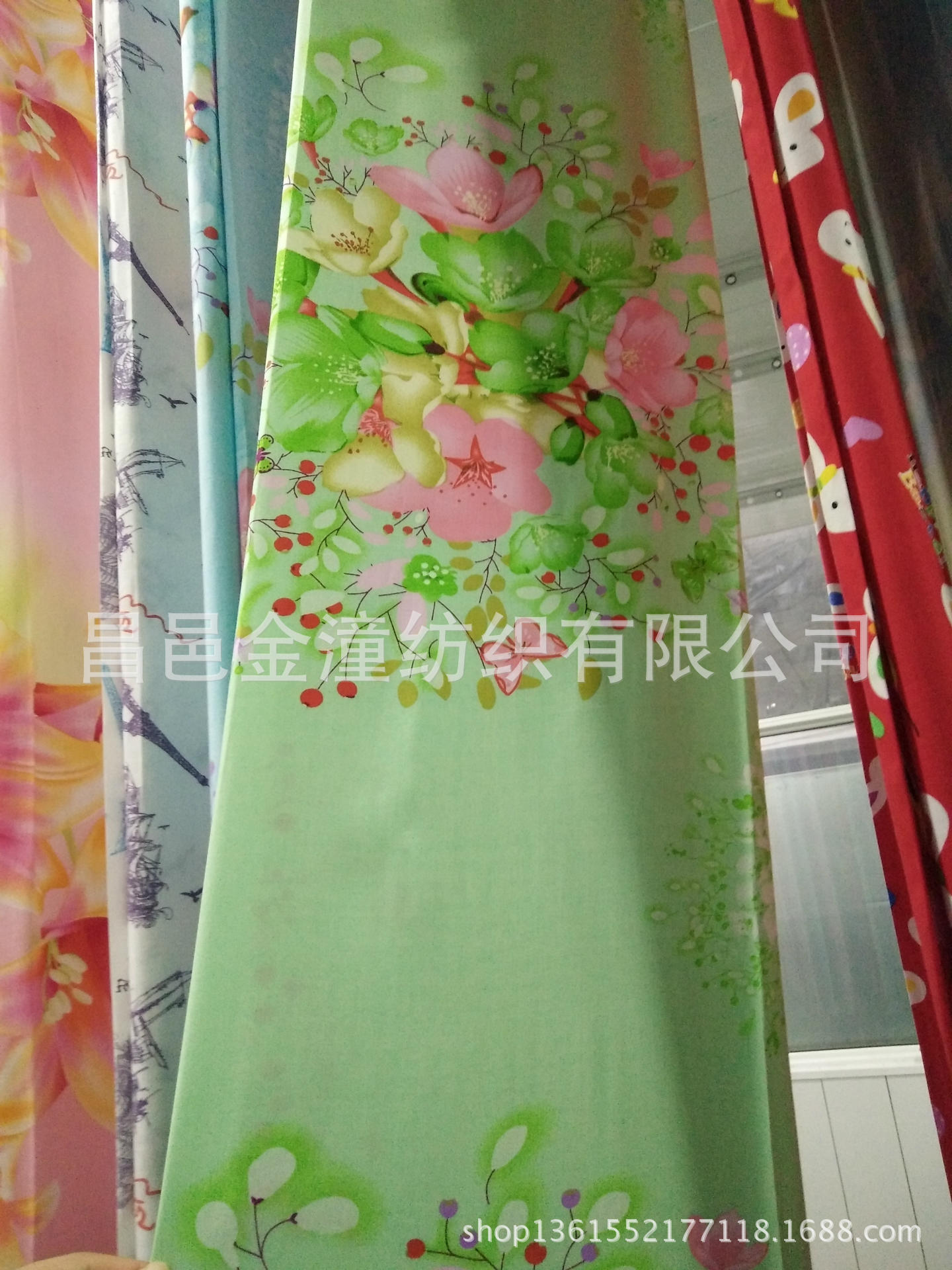 印花布 家纺布料 斜纹40*40 平纹32*32 活性印 床上用品布料