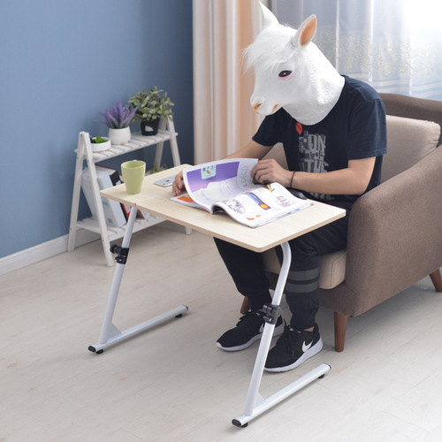 1【Factory direct sales】Simple laptop table, lazy table for bed, foldable lifting study table