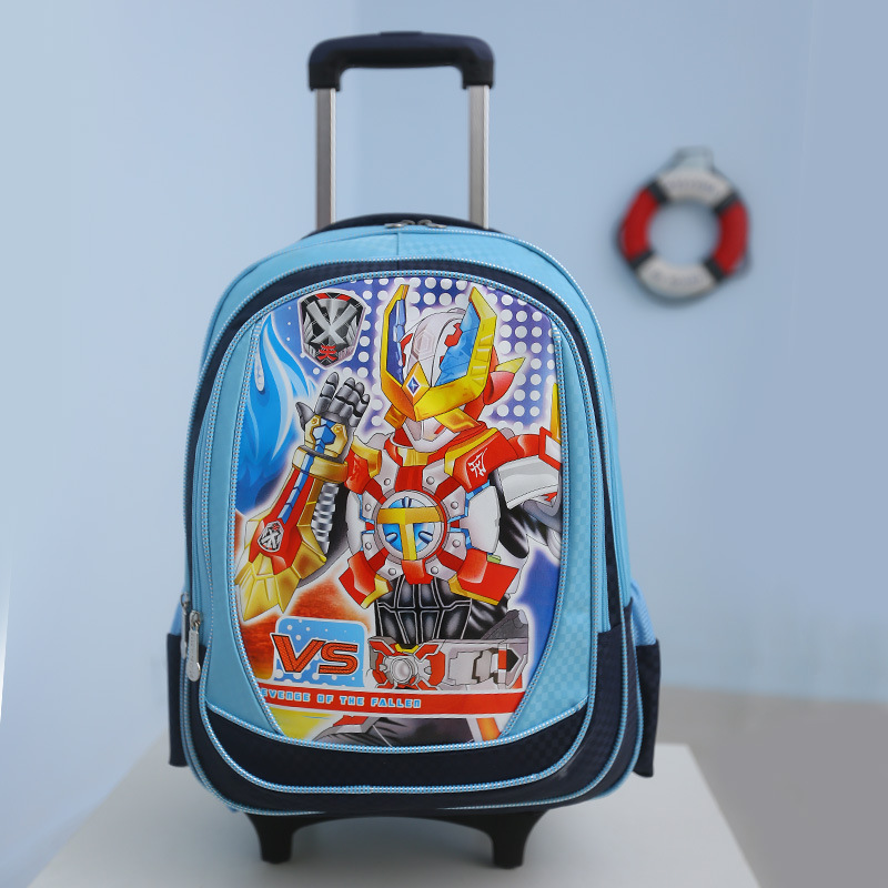 Manufactor Direct selling Removable pupil Trolley bags male Girls backpack Children's Bags Wholesale shoulder bag