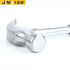 Factory direct supply of claw hammer steel pipe handle hammer hammer fine steel forged hand hammer steel pipe handle claw hammer