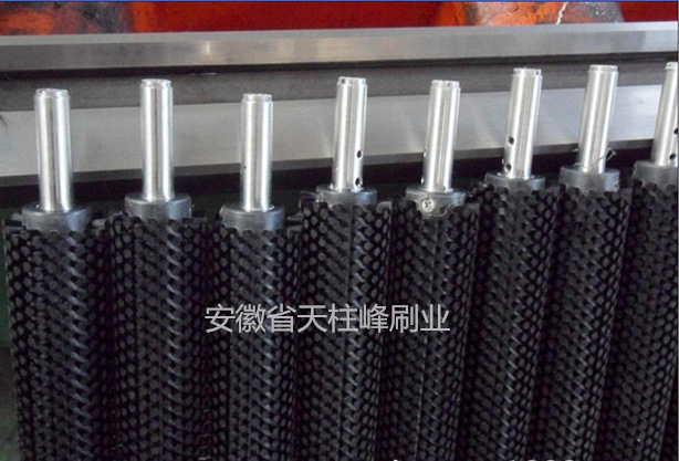 毛刷厂直销清洗机毛刷辊 尼龙毛刷辊 食品清洗机毛刷辊 工业毛刷