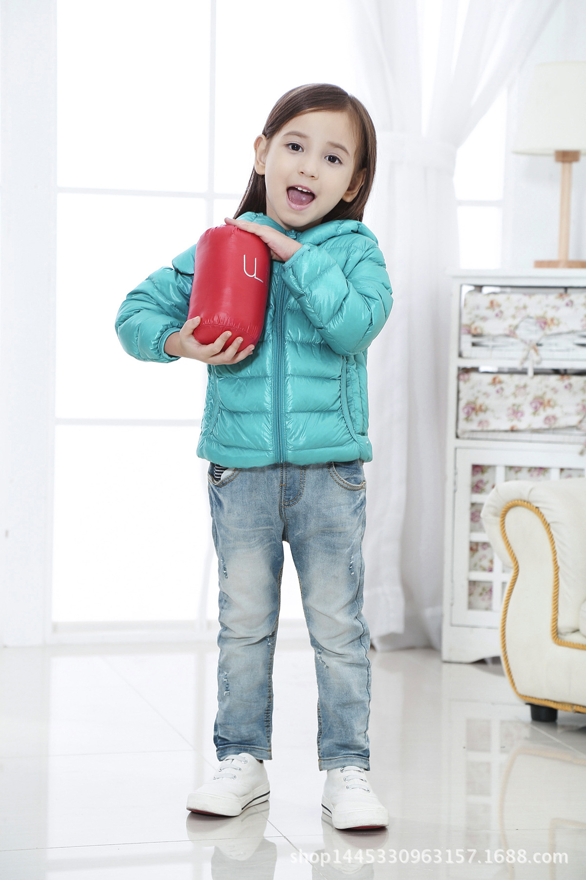 Blouson pour fille en polyester - Ref 2161058 Image 13