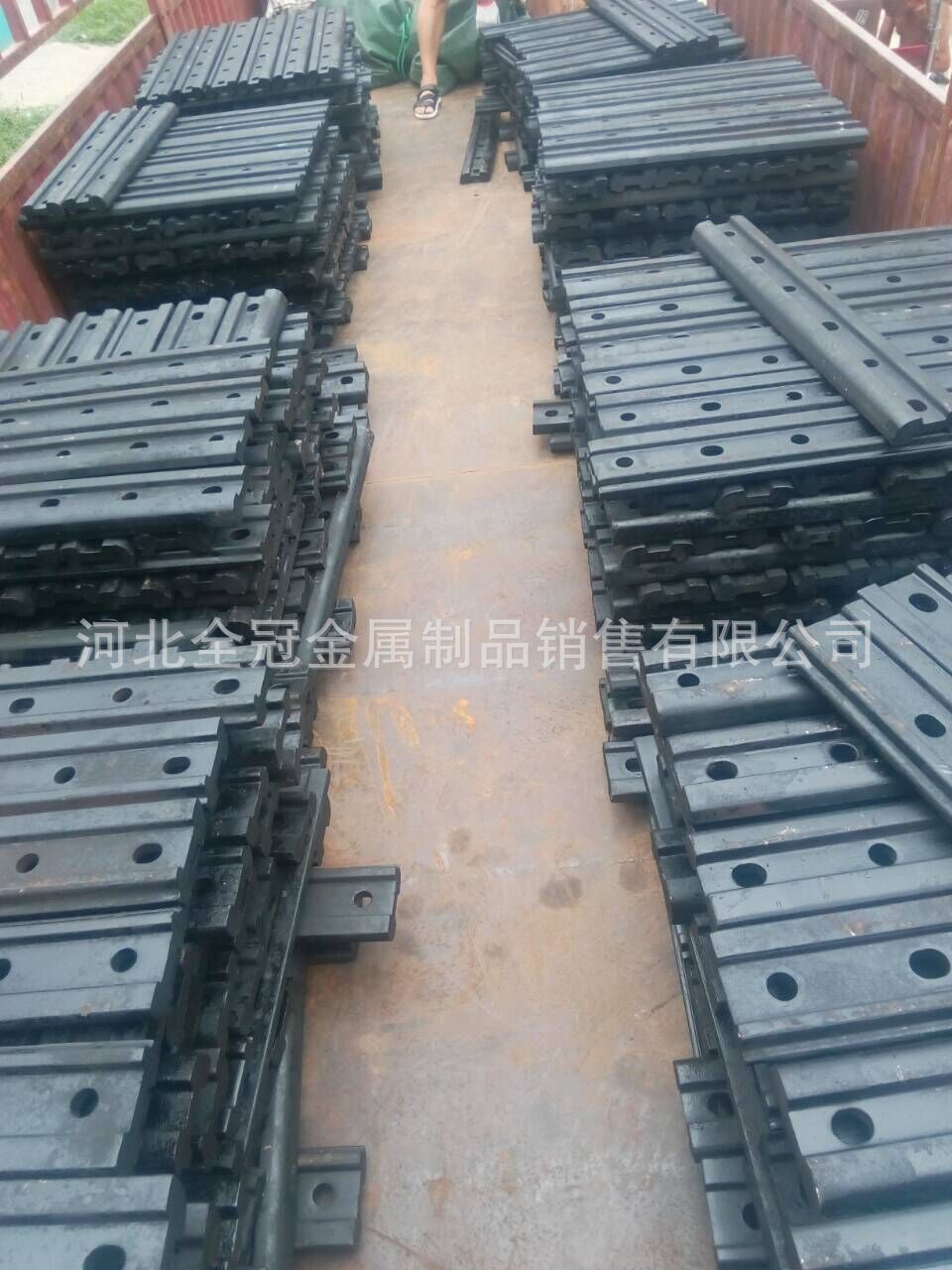 P43鱼尾板 鱼尾夹板 P50钢轨夹板 钢轨连接板 60公斤道轨夹板