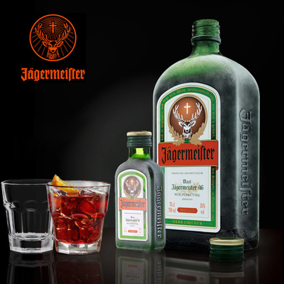 德国原瓶进口 野格圣鹿利口酒JAGERMEIFTER  野格力娇酒原装700ml|ru