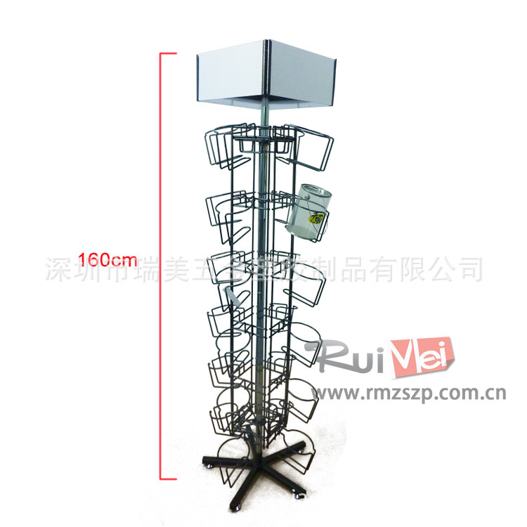 加工生产可拆装零食展示架 爆米花展示架 食品陈列架 面包展示架