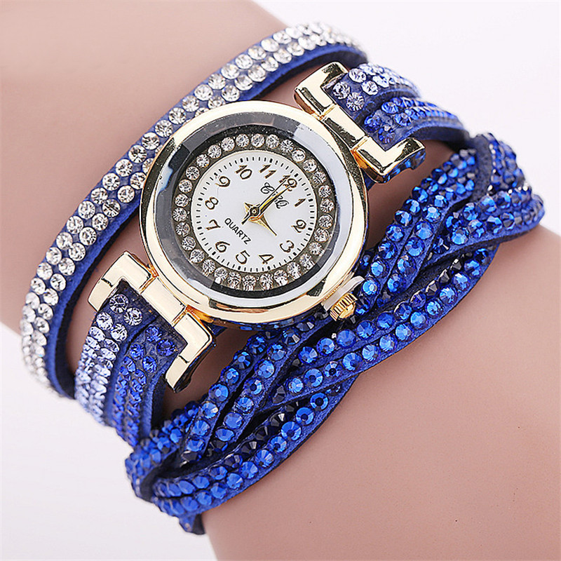 Twisted Velvet Bracelet Watch - Image 2
