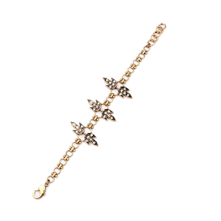 Explosion Jewelry Wholesale Retro Simple Trend Diamond Ladies Bracelet display picture 5