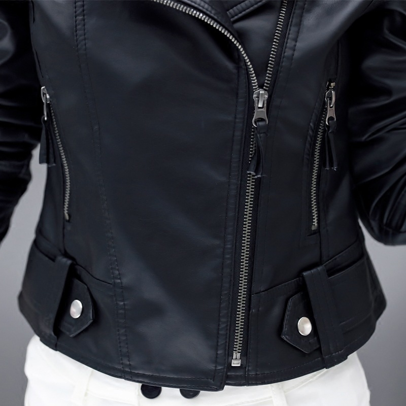 Veste cuir femme en PU - Ref 3332476 Image 5