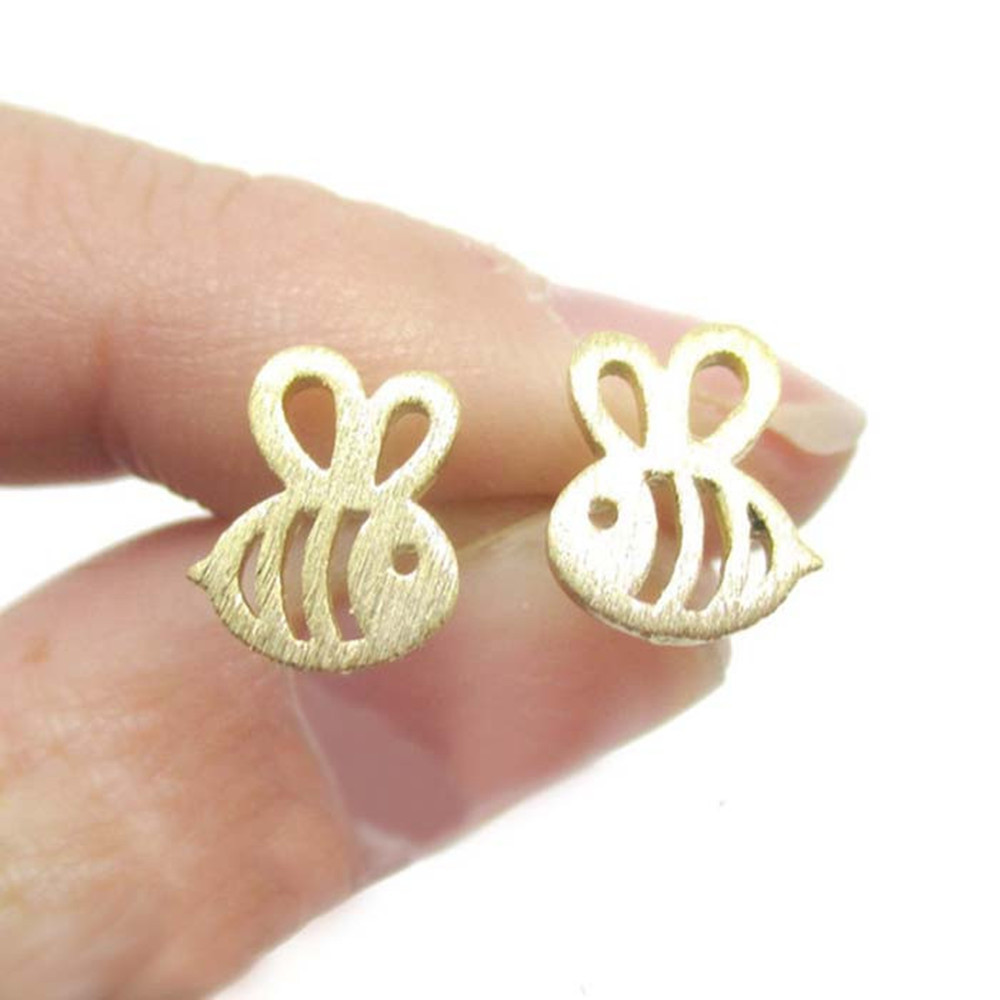 Fashion Plating Alloy No Inlaid Earrings Ear Studs display picture 10