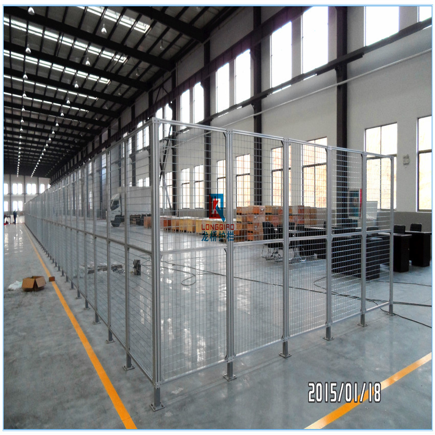 昆山流水线隔离网/昆山设备隔离网/龙桥护栏厂家直销