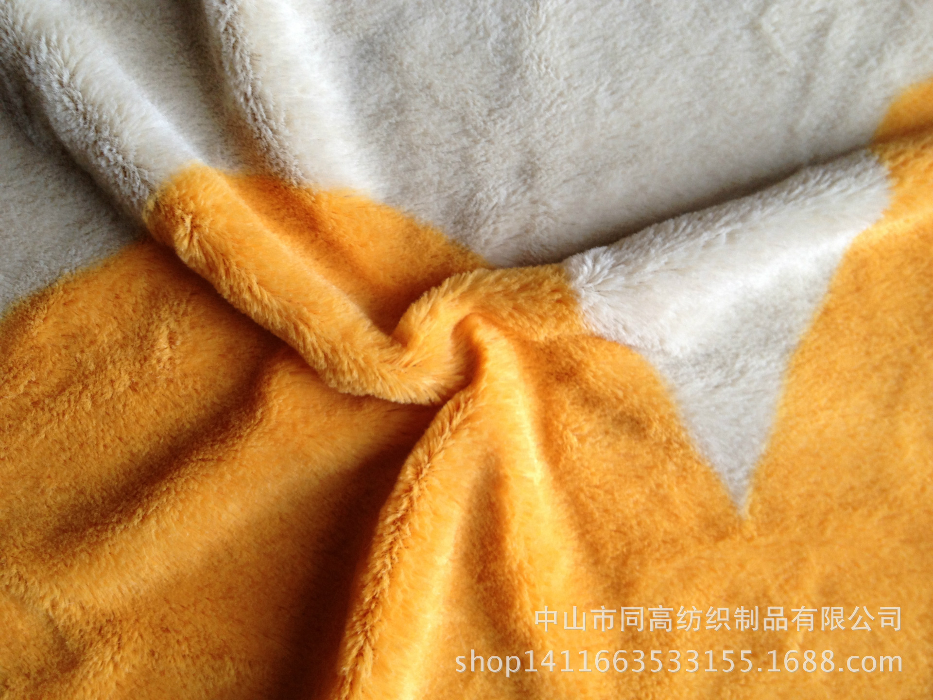 中山生产厂家批发 单面PV绒 韩国绒布 拔白印花涤纶布