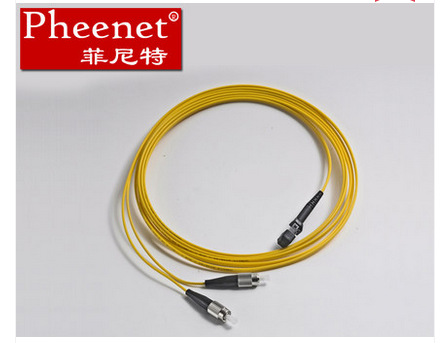 MTRJ-FC 3米单模光纤跳线双芯尾纤电信级可定做