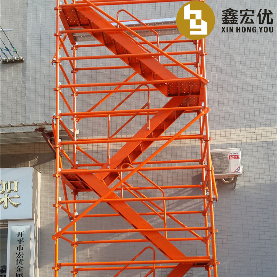 安全爬梯 新型香蕉式桥梁施工安全爬梯  高墩爬梯 检查梯